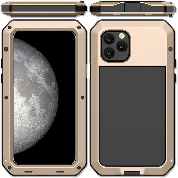 Shockproof Metal Case for iPhone 11 PRO MAX Gorilla Heavy Duty 360 Cover White - Picture 8 of 12